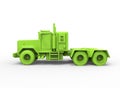 3d illustration of generic truck.
