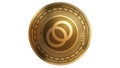 3d Illustration Golden Celo Cryptocurrency Coin Symbol Royalty Free Stock Photo