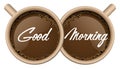 3d illustration of `Good Morning`