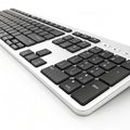 Keyboard 3D illustration Royalty Free Stock Photo