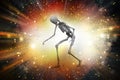 Man Skelton Royalty Free Stock Photo