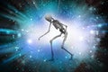 Man Skelton Royalty Free Stock Photo