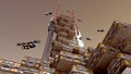 Mars colony architecture