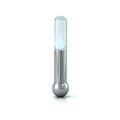 3d illustration of mercury thermometer icon