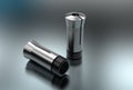 3D illustration of metal collets for instruments Royalty Free Stock Photo