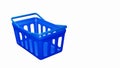 3D illustration Minimal shopping basket icon Logo illustration and design. An online shop and marketplace element Royalty Free Stock Photo