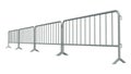 3D illustration of Mobile Security fence isolated Royalty Free Stock Photo