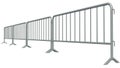 3D illustration of Mobile Security fence isolated Royalty Free Stock Photo