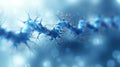 3D illustration of a neuron. The neuron is the basic functional unit of the nervous system