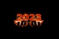 New Year concept 2023
