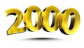 2000 gold number.