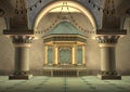 3d Illustration Oriental Palace Royalty Free Stock Photo