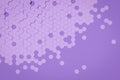 purple hexagon background