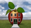 Red Apple House 3D