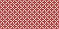 3D illustration Red glass balls in the white cube. Abstract colorful seamless pattern with a detailed repeating