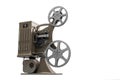 3D illustration of Retro film projector Royalty Free Stock Photo