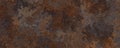 3d illustration iron rust background