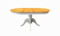 3d illustration of rustic countrystyle table