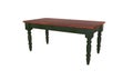 3d illustration of rustic countrystyle table