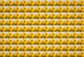 3D illustration seamless pattern with beautiful yellow flowers Royalty Free Stock Photo
