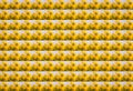 3D illustration seamless pattern with beautiful yellow flowers Royalty Free Stock Photo