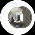 3d illustration spherical 360 degrees, seamless panorama of bedr