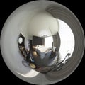 3d illustration spherical 360 degrees, seamless panorama of bedr