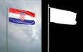 State flag of the Republic of Croatia with alpha channel