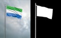 State flag of the Republic of Sierra Leone