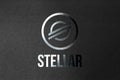3D illustration Stellar coin cryptocurrency and modern banking concept