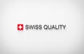 Swiss Quality Illustration Royalty Free Stock Photo