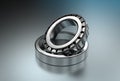 3D illustration of tapered roller bearings Royalty Free Stock Photo