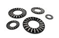 3d illustration of thrust needle bearings Royalty Free Stock Photo