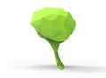 3d illustration of tree.