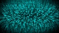 3d illustration color brush background turquoise