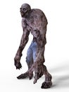 3D Illustration Zombie Monster