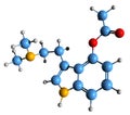 3D image of 4-AcO-DMT skeletal formula