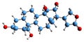 3D image of adonitoxol skeletal formula