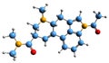 3D image of ALD-52 skeletal formula
