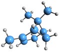 3D image of alpha-Pinene skeletal formula