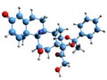 3D image of Amcinafide skeletal formula