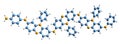 3D image of Aniline Black skeletal formula