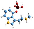 3D image of Baeocystin skeletal formula