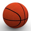 3d image. Basketball ball.