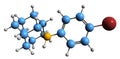 3D image of Bromantane skeletal formula