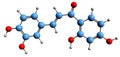 3D image of Butein skeletal formula