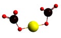 3D image of Calcium iodate skeletal formula