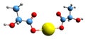 3D image of Calcium lactate skeletal formula