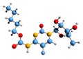 3D image of Capecitabine skeletal formula