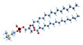 3D image of Colfosceril palmitate skeletal formula
